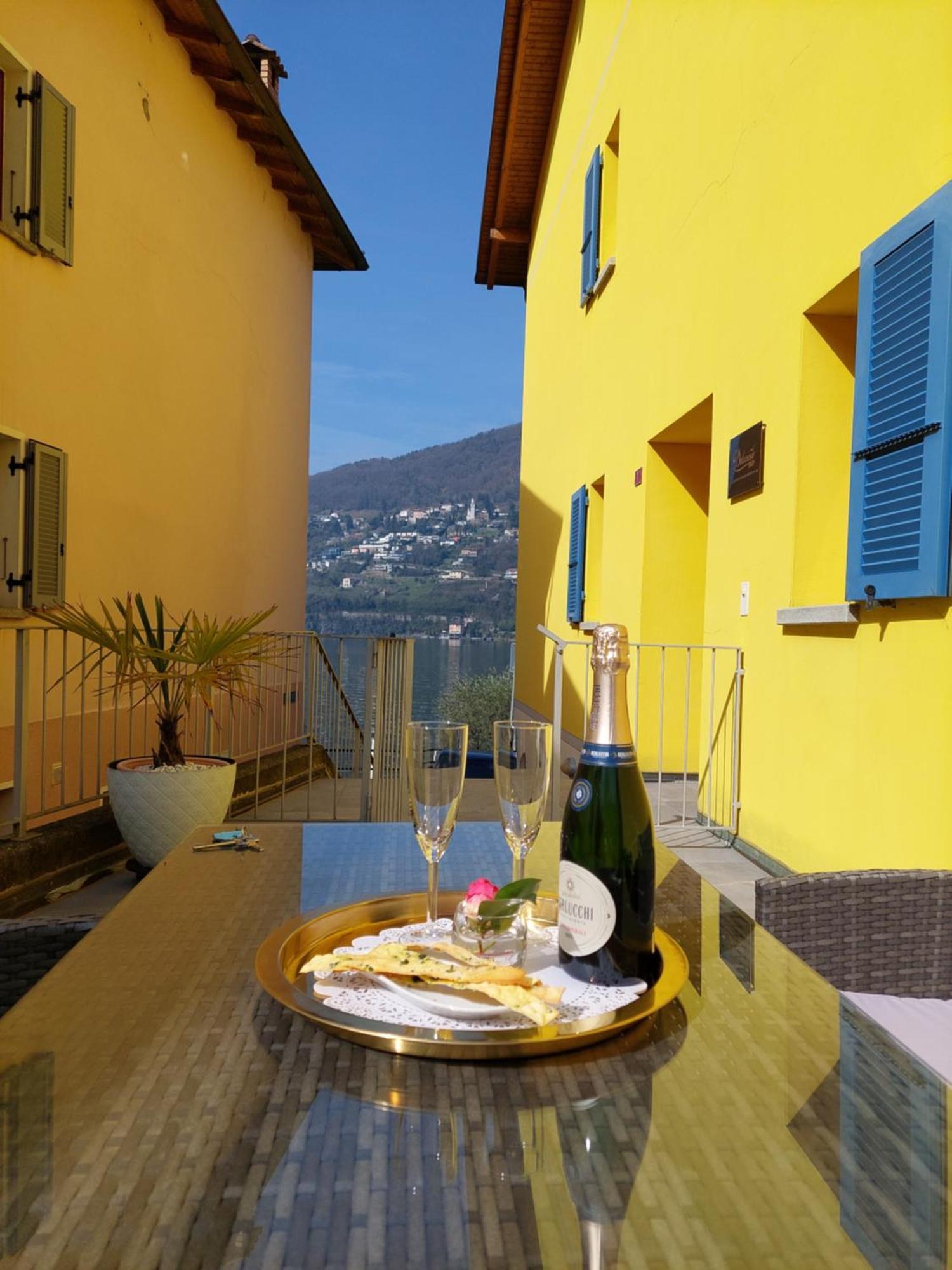 Dolceresio Lugano Lake B&B Brusino Arsizio Exterior foto